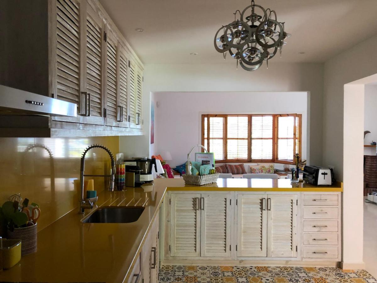 Es Queixal - Can Canet Con Piscina Exterior Climatizada Кала-Ваделья Экстерьер фото